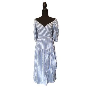 Convertible shoulder summer dress